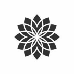 Element Abstract Ornament Logo Design floral