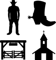 Wild West Silhouette Pack