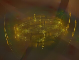 Imaginatory fractal abstract background Image