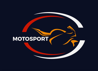 Motorsport Logo Design Template. Vector Logo Designs.