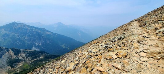 view from the top of the mountain