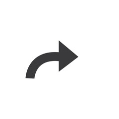 Arrow vector illustration icon Logo Template design