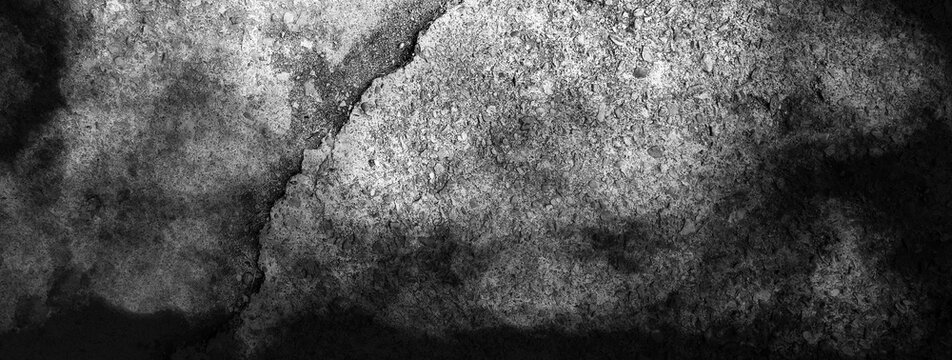 crack background texture of rough asphalt