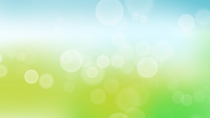 Abstract background Spring light color with bokeh
