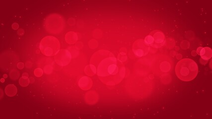 Abstract Red and Bokeh Color background
