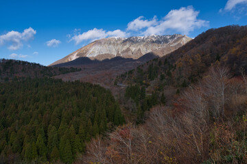 大山, 風景, 景色, 青空, 雪, 山, 空, 自然, 雲, 岩