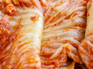 한국전통음식 배추김치 배경