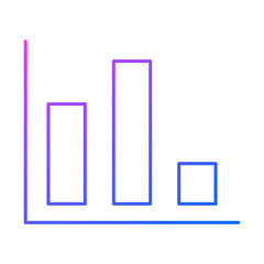 Business chart icon