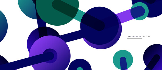 Network concept abstract background. Dots connection. Big data idea. Business template for wallpaper, banner, background or landing