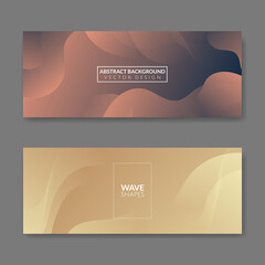 Set Abstract Colorful liquid background. Modern background design. gradient color. Dynamic Waves. Fluid shapes composition. Fit for website, banners, wallpapers, brochure, posters