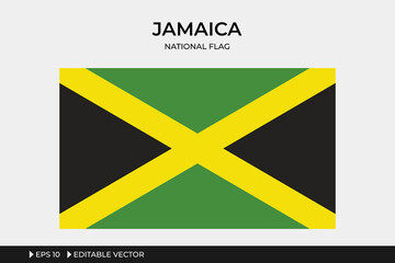 Illustration Flag of Jamaica