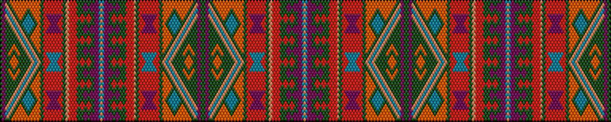 Fototapeta premium Pattern, ornament, tracery, mosaic ethnic, folk, national, geometric for fabric, interior, ceramic, furniture in the Arabian style.