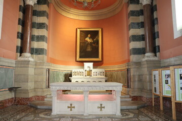 Intérieur de la cathédrale de la Major, ou cathédrale Sainte Marie Majeure, ville de Marseille,...