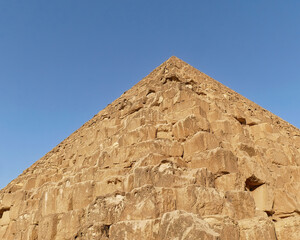 Fototapeta na wymiar Cheops Pyramid in Giza, Egypt
