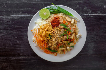 Fried noodle Thai style