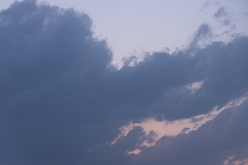 雲の素材写真