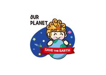 The little prince who protects the earth