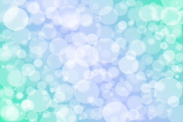 Abstract background - bokeh on a blue background.