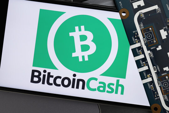 Bitcoin Cash (BCH) editorial. Illustrative photo for news about Bitcoin Cash (BCH) - a cryptocurrency