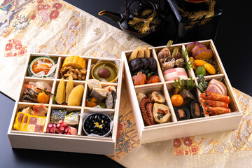 おせち料理　壱の重　弐の重