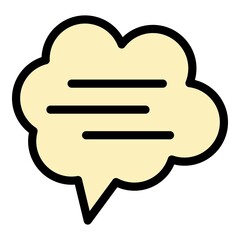 Best tips icon. Outline best tips vector icon color flat isolated