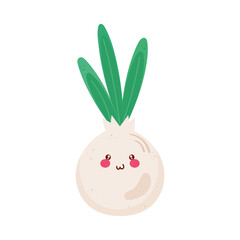 cute onion vegetable