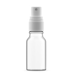 15ml Clear Glass Mist Spray Bottle. Isolated