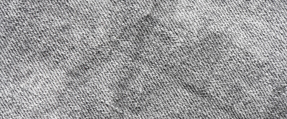 Grey jeans background and texture
