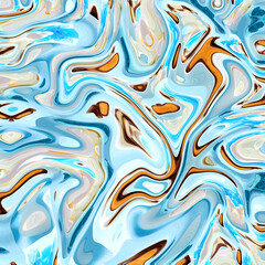 Fototapeta premium White Day Abstract Light Blue Liquid Swirl Marble Marmer Background Pattern 
