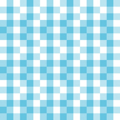 Blue and white Scotland textile seamless pattern. Fabric texture check tartan plaid. Abstract geometric background for cloth, card, fabric. Monochrome graphic repeating design. Modern squared ornament