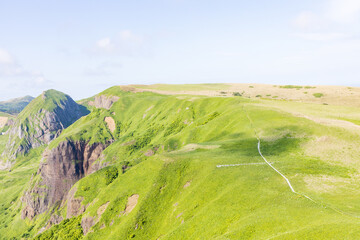 Obraz premium 夏の礼文島風景