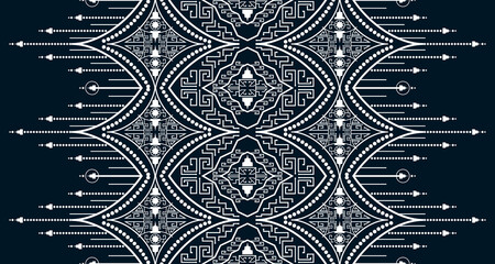 geometric vertical seamless pattern white abstract ethnic design Indigenous EP.4