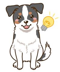 思い付くジャックラッセルテリア（トライカラー）