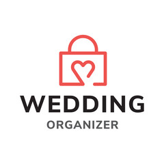 Padlock and Heart Symbol Inside for Security Apps