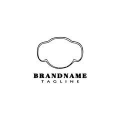 badge cartoon logo icon design template vector