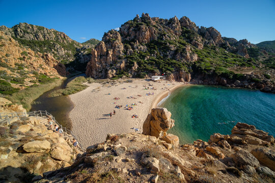 Cossi beach - Spiaggia di Cala li Cossi near Costa Paradiso, northwest of Sardinia
