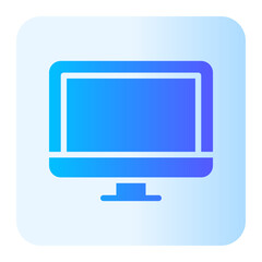 desktop gradient icon