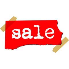 promotion sale label icon and sticker illustration