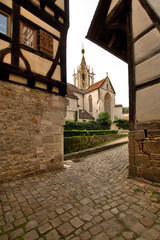 Naklejka premium Bebenhausen Abbey (Kloster Bebenhausen), near Tuebingen, Baden-Württemberg, Germany: is a former Cistercian monastery complex