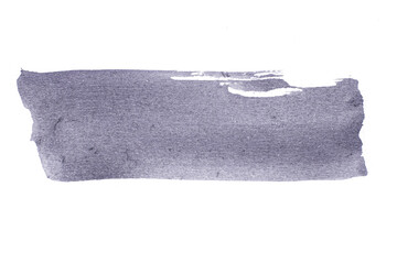 abstract acrylic watercolor paint brush stroke texture isolated on white background for logo and banner. design, creative, and illustration.