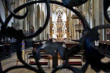 Augsburg, Germany: St. Ulrich and Afra is a Catholic church and papal basilica. It is one of the...