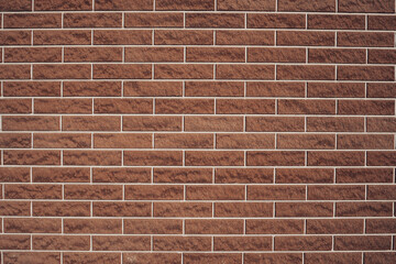 Background texture of red brick wall