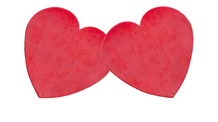 Obraz premium Two hearts in love that cross their dreams