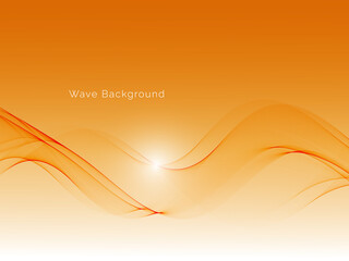 Modern decorative wave stylish dynamic background illustration pattern vector