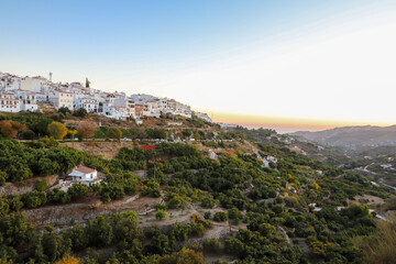 Fototapeta na wymiar Travel Spain most beatiful cities in Andalusia