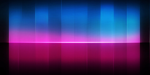 Abstract Growing Retro Lines Illustration Background on Dark. Modern elegant backdrop