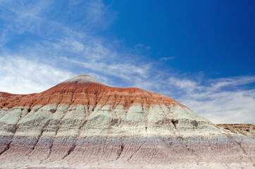 Petrified Forest National Park - The Teepees or Chinle Formation