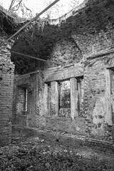 Fototapeta premium interior of an abandoned orthodox church