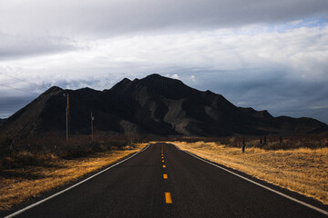 road to the mountains