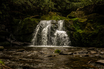 Fototapeta premium Water Flowing Over Indian Flats Falls